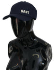 Gant Elegant Blue Cotton Baseball Hat