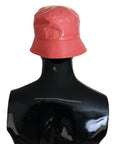 Dolce & Gabbana Elegant Peach Bucket Hat - Summer Chic Essential