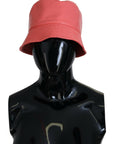 Dolce & Gabbana Elegant Peach Bucket Hat - Summer Chic Essential