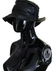 Dolce & Gabbana Sleek Black Bucket Cap with Logo Detail