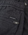 Dolce & Gabbana Elegant Grey Cotton Joggers for Men