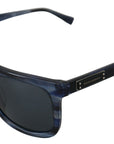 Dolce & Gabbana Elegant Blue Acetate Sunglasses