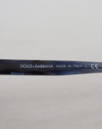 Dolce & Gabbana Elegant Blue Acetate Sunglasses