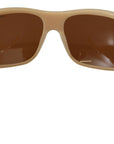 Dolce & Gabbana Elegant Cream Swarovski Sunglasses