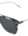 Dolce & Gabbana Stunning Grey Acetate Sunglasses