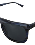 Dolce & Gabbana Elegant Blue Acetate Sunglasses for Women