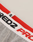 Dsquared² Elegant Gray Cotton Stretch Briefs