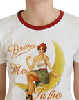 Dolce & Gabbana Elegant White Cotton Casual Top