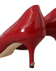 Dolce & Gabbana Exquisite Red Patent Leather Pumps