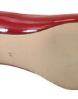Dolce & Gabbana Exquisite Red Patent Leather Pumps