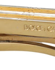 Dolce & Gabbana Elegant Gold Brass Tie Clip for Men