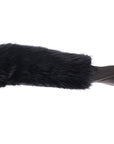 Dolce & Gabbana Elegant Elbow-Length Beaver Fur Gloves