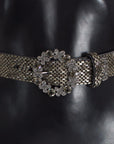 Dolce & Gabbana Swarovski Crystal Sequined Waist Belt
