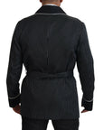 Dolce & Gabbana Elegant Silk-Lined Robe Jacket