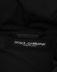 Dolce & Gabbana Elegant Black Sleeveless Vest Jacket