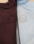 Dolce & Gabbana Elegant Hooded Blue Jacket - Full Zipper Closure