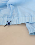 Dolce & Gabbana Elegant Hooded Blue Jacket - Full Zipper Closure