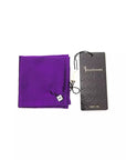 Billionaire Italian Couture Purple Sisal Men Pocket Square