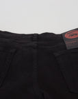 Dolce & Gabbana Svelte Black Tattered Slim Fit Denim