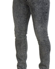 Dolce & Gabbana Elegant Grey Skinny Jeans