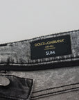 Dolce & Gabbana Elegant Grey Skinny Jeans