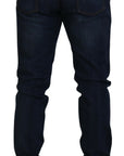 Dolce & Gabbana Sleek Skinny Jeans in Dark Blue