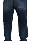 Dolce & Gabbana Elegant Skinny Blue Jeans