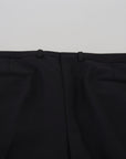 Dolce & Gabbana Elegant Black Dress Pants from Virgin Wool Blend