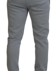 Dolce & Gabbana Elegant Grey Jogger Pants
