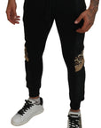 Dolce & Gabbana Elegant Black Jogger Pants for the Modern Man