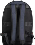 Tommy Hilfiger Blue Polyester Men Backpack