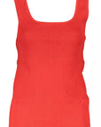 Tommy Hilfiger Red Modal Women Top