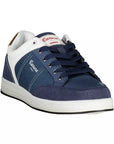 Carrera Blue Eco Leather Men Sneaker