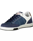 Carrera Blue Eco Leather Men Sneaker