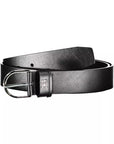 Tommy Hilfiger Black Leather Women Belt