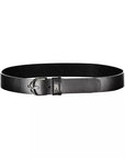 Tommy Hilfiger Black Leather Women Belt