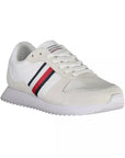 Tommy Hilfiger Eco-Conscious White Sneakers With Logo Accent