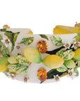 Dolce & Gabbana Sicilian Lemon Crystal Diadem Tiara