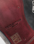 Dolce & Gabbana Elegant Gray Chelsea Leather Boots