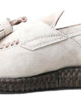 Dolce & Gabbana Elegant Ivory Leather Espadrilles