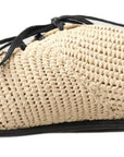 Dolce & Gabbana Chic Beige Derby Lace-Up Casual Men's Shoes