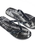 Just Cavalli Black PVC Men's Sandal