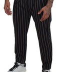 Dolce & Gabbana Elegant Striped Chino Tapered Pants