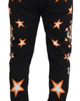 Dolce & Gabbana Elegant Black Star Casual Sweatpants