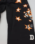 Dolce & Gabbana Elegant Black Star Casual Sweatpants
