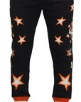 Dolce & Gabbana Elegant Black Star Casual Sweatpants