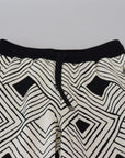 Dolce & Gabbana Elegant Monochrome Sport Sweatpants
