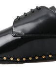 Dolce & Gabbana Elegant Studded Derby Formal Shoes