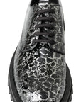Dolce & Gabbana Sophisticated Two-Tone Derby Shoes