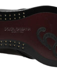 Dolce & Gabbana Classic Black Leather Derby Shoes